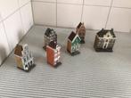 6 Blokker huisjes - verzamelobjecten, Ophalen of Verzenden, Zo goed als nieuw, Overige typen