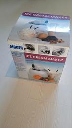 Aigger Ijsmachine - Maak je eigen ijs!, Witgoed en Apparatuur, IJsmachines, Ophalen of Verzenden, Gebruikt, Zelfvriezend