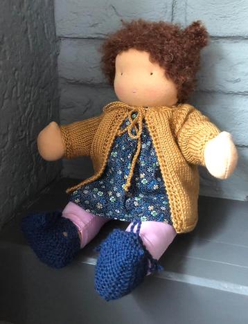 Zonnekindpop klein poppenkind 2 / 32cm / Antroposofische pop beschikbaar voor biedingen