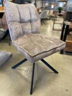 LEEGVERKOOP STOEL NEW TOUCH TAUPE CHEFMEUBEL DRAAIBAAR ! 139, Huis en Inrichting, Stoelen, Ophalen, Overige kleuren, Nieuw, Metaal