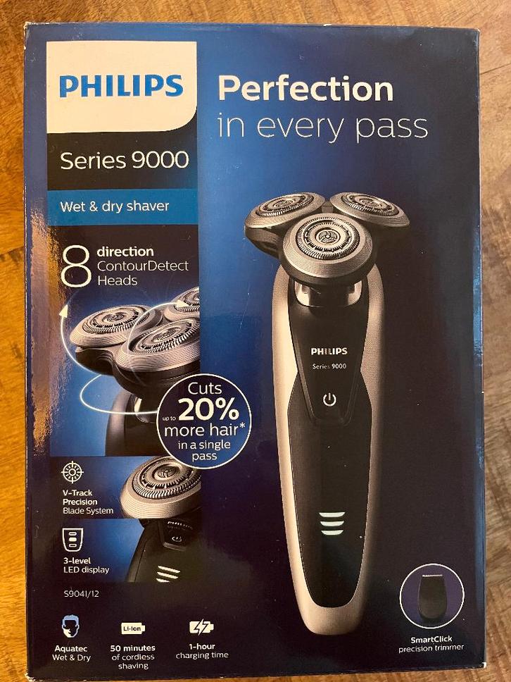 nieuw scheerapparaat Philips series 9000 S9041/12, Sieraden, Tassen en Uiterlijk, Uiterlijk | Gezichtsverzorging, Nieuw, Verzorging