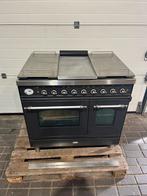 Boretti fornuis 90 cm uniek met teppanyaki kookplaat, Witgoed en Apparatuur, Fornuizen, Ophalen, Gebruikt, 60 cm of meer, Gas