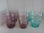 Vintage Ikea Skoja " bijenkorf" glazen, Glas of Glazen, Ophalen of Verzenden, Overige stijlen, Glas