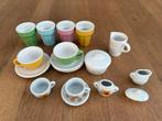 Miniatuur Aardewerk Serviesje Kinderen, Verzamelen, Poppen, Ophalen of Verzenden, Gebruikt, Accessoires
