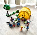 Playmobil kampeerset met tent, Ophalen of Verzenden, Gebruikt, Complete set