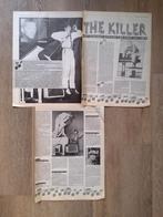 Jerry Lee Lewis:  The killer  artikels op A3 FORMAAT, Verzamelen, Ophalen of Verzenden, Zo goed als nieuw, Boek, Tijdschrift of Artikel