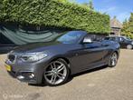 BMW 2-serie Cabrio 218i M Sport / Leder / Navi / Nette auto, Gebruikt, Cabriolet, 4 stoelen, Handgeschakeld