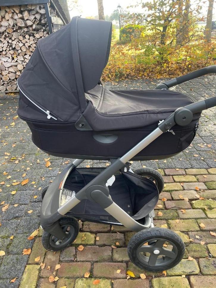 Stokke Trailz, Kinderen en Baby's, Kinderwagens en Combinaties, Zo goed als nieuw, Combiwagen, Overige merken, Duowagen, Luchtbanden