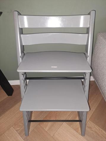 Stokke Tripp Trapp Storm Grey - Meegroeistoel beschikbaar voor biedingen