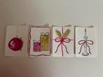 Mini kerst kaartjes zelfgemaakt, Diversen, Kerst, Ophalen of Verzenden, Nieuw