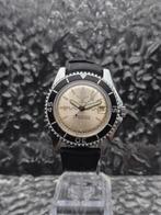 Sicura By Breitling Vintage Duiker - Handwinder Zeldzaam!, Sicura, Gebruikt, Staal, Sicura