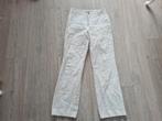 Witte broek maat M van Zara, Maat 38/40 (M), Wit, Ophalen of Verzenden, Zo goed als nieuw