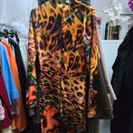 Stretch jurk met dierenprint, Maat 38/40 (M), Overige kleuren, Nieuw, Ophalen of Verzenden