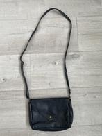 Zuss Leren Schoudertasje - Zwart - 24x18 cm, Overige merken, Gebruikt, Zwart, Ophalen of Verzenden
