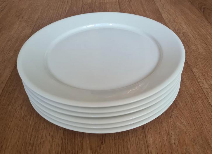 Arabia Finland Ergo bordenset (diner) - 6 stuks, Huis en Inrichting, Keuken | Servies, Gebruikt, Bord(en), Effen, Aardewerk, Ophalen