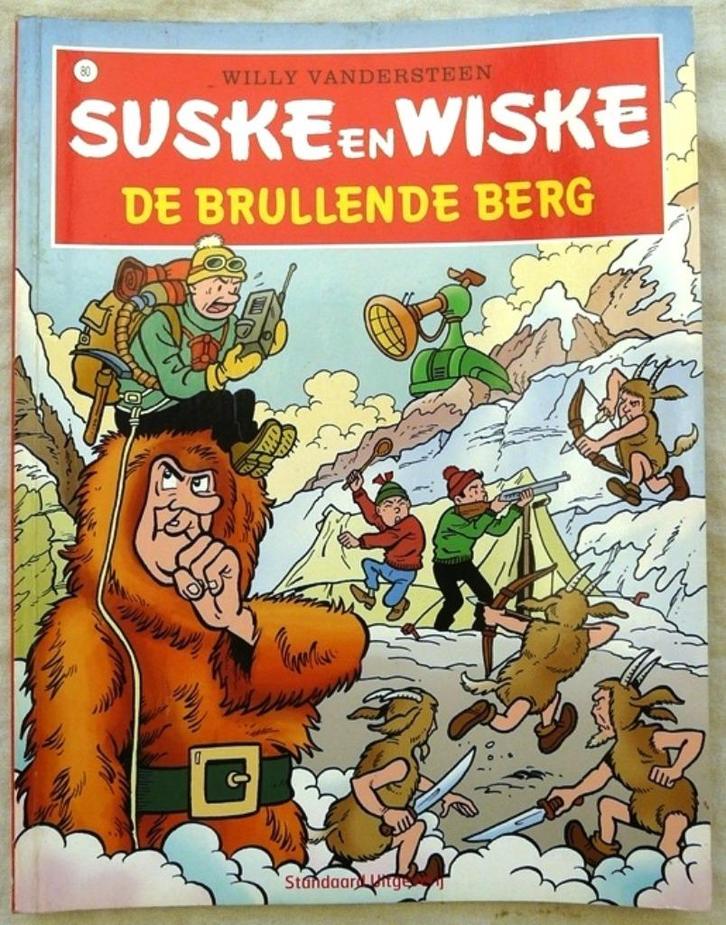 Strip Suske en Wiske, De Brullende Berg, Nr.80, SU, 2008.(1), Boeken, Stripboeken, Gelezen, Eén stripboek, Ophalen of Verzenden