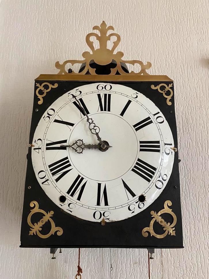 Maxi comtoise met belhek of fret, Antiek en Kunst, Antiek | Klokken, Ophalen