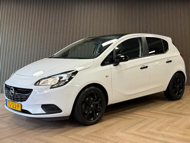 Opel Corsa 1.4 Black Edition NAVI AIRCO CRUISE CONTROL PDC 5, Auto's, Opel, Bedrijf, Te koop, Corsa, ABS, Airbags, Airconditioning