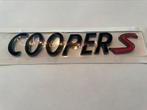 Cooper S logo Mini Hoogglans Zwart, Ophalen of Verzenden