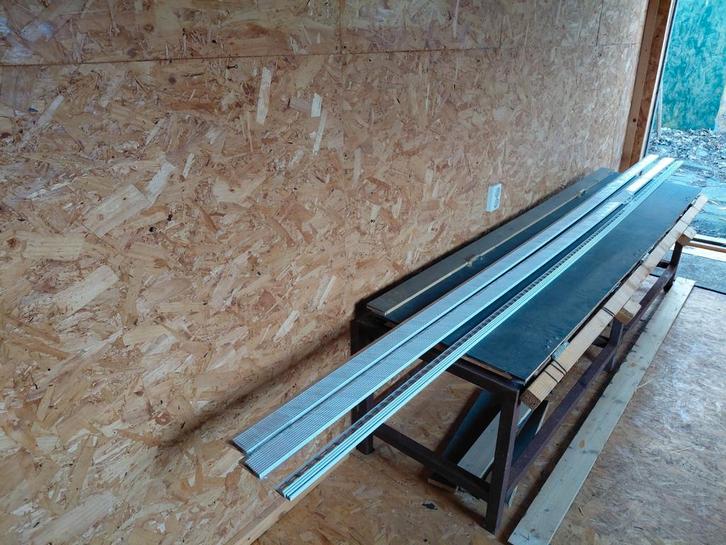 Schlüter Jolly A 80 B/W300 Tegelprofiel Wit 24 stuks 72m, Doe-het-zelf en Verbouw, Plinten en Afwerking, Nieuw, Lijsten, Overige materialen