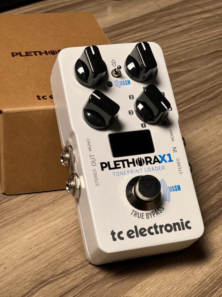 TC Electronic Plethora X1 Multi-effect Pedaal, Muziek en Instrumenten, Effecten, Zo goed als nieuw, Chorus, Delay of Echo, Reverb