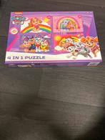 Paw Patrol Puzzel 4 in 1, Ophalen of Verzenden, 10 tot 50 stukjes, Nieuw, 2 tot 4 jaar