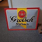 Grolsch bord, Verzamelen, Ophalen of Verzenden, Gebruikt, Reclamebord, Plaat of Schild, Grolsch
