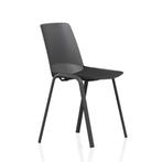 Ergonice Douro Vierpoot Vergaderstoel In Kleur, Zwart, Nieuw, Ophalen of Verzenden, Eén
