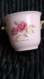 Vintage Hutschenreuther Bloempot met Rozen, Antiek en Kunst, Antiek | Keramiek en Aardewerk, Ophalen of Verzenden