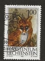 Liechtenstein 20, vos, Verzenden, Overige landen, Gestempeld