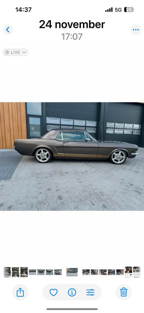 Ford Mustang old timer V8 Automaat 1966 289 C code, Auto's, Ford, Particulier, Ophalen