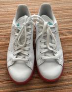 Wit leren sneakers van Adidas Stan Smith, Wit, Sneakers of Gympen, Gedragen, Verzenden