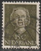 Nederland 1949 523 Juliana 15c, Gest, Postzegels en Munten, Postzegels | Nederland, Ophalen of Verzenden, Na 1940, Gestempeld