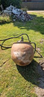 Keramieke pot met ingebouwde vijverpomp – waterval-effect, Ophalen, Gebruikt, Vijverpomp