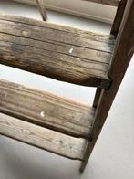 Brocante oude “schilders” houten trap, Ophalen, Gebruikt, Trap, Opvouwbaar of Inschuifbaar