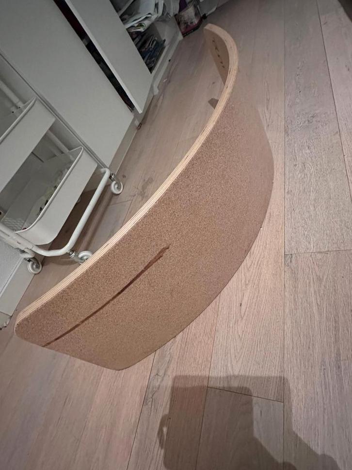 Houten Balance Bord - Montessori Speelgoed, Kinderen en Baby's, Speelgoed | Babyspeelgoed, Zo goed als nieuw, Overige typen, Ophalen
