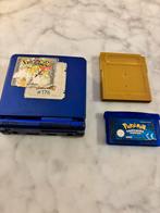 Gameboy advance SP / Pokemon Gold / Pokemon Sapphire, Spelcomputers en Games, Ophalen of Verzenden, Zo goed als nieuw, Game Boy Advance SP