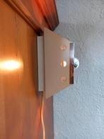 Vintage jaren '60 trapezium vormig Philips wandlampje., Huis en Inrichting, Ophalen of Verzenden, Gebruikt, Metaal, Vintage, jaren '60, midcentury