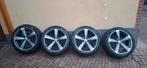 Audi roter velgen met banden, Auto's, Beige, Particulier, 170 pk, 84 €/maand