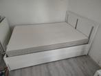 IKEA Songesand bed 140x200 + Hafslo matras, Huis en Inrichting, Ophalen, Tweepersoons, 140 cm, Zo goed als nieuw