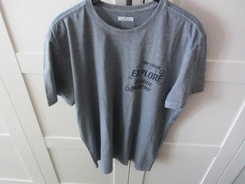 Shirt Tom Tailor Demin maat L Blauw, Kleding | Heren, T-shirts, Zo goed als nieuw, Maat 52/54 (L), Blauw, Ophalen of Verzenden