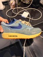 Nike air max 1 dirty denim 45, Kleding | Heren, Ophalen, Zo goed als nieuw, Blauw