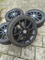 Mercedes velgen 17 inch winterbanden a klasse b klasse clk, Ophalen, Zo goed als nieuw