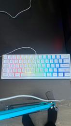 Gaming toetsenbord met rgb, Bedraad, Gaming toetsenbord, Gebruikt, Ophalen of Verzenden