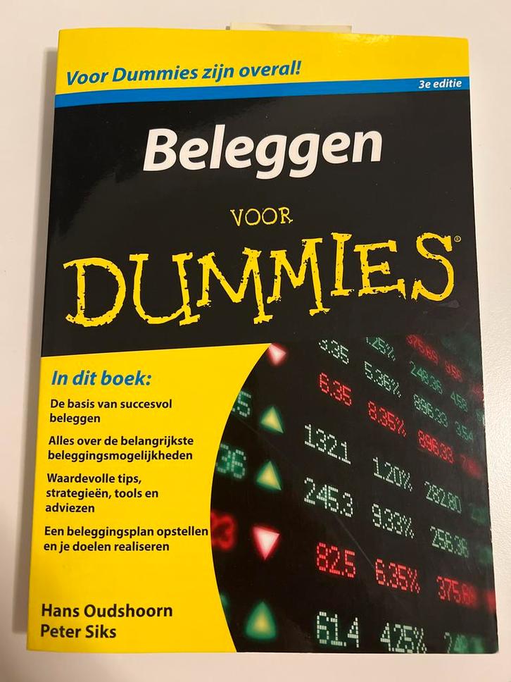 Beleggen voor Dummies - 3e editie, Boeken, Economie, Management en Marketing, Gelezen, Geld en Beleggen, Ophalen of Verzenden