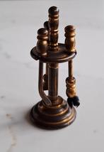 Koperen Poppenhuis Haardset - Haardstel -, Ophalen of Verzenden, Gebruikt, Poppenhuis