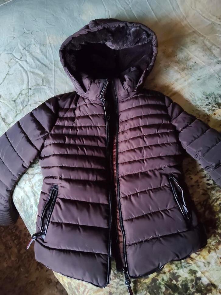 Marikoo winterjas chocolade bruin S, Kleding | Dames, Jassen | Winter, Nieuw, Maat 36 (S), Bruin, Ophalen of Verzenden