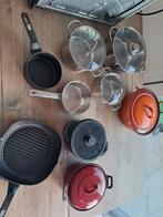 Set pannen, Ophalen, Rvs, Pannenset