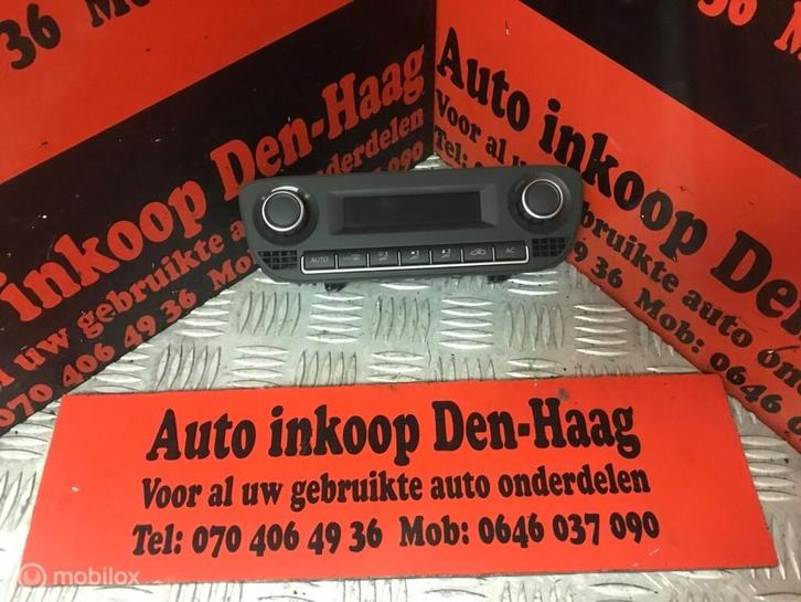 Volkswagen Polo 6R ('09-'14) Kachelpaneel (Airco), Auto-onderdelen, Dashboard en Schakelaars, Volkswagen, Gebruikt, Ophalen of Verzenden