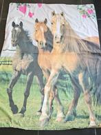 dekbedovertrek 3 paarden, Gebruikt, Dekbedovertrek, Ophalen of Verzenden, Overige kleuren